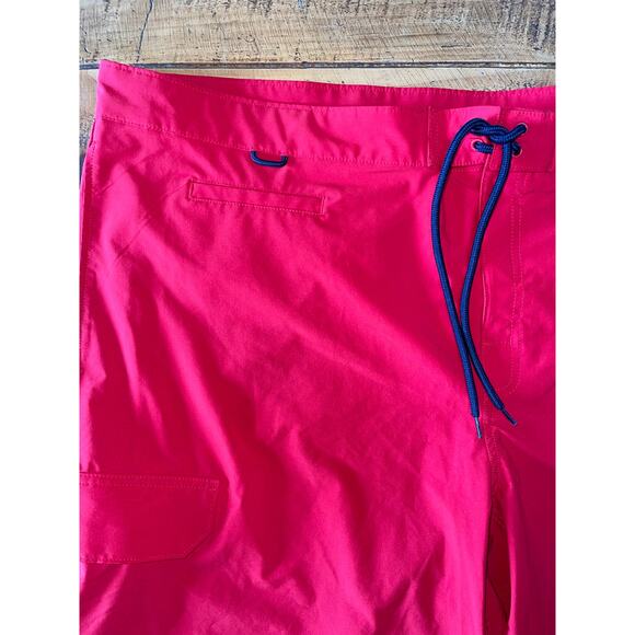 Mens Duluth Trading Co Bull Moose DuluthFlex 9" Royal Red Board Short Pockets 48 - Picture 2 of 8